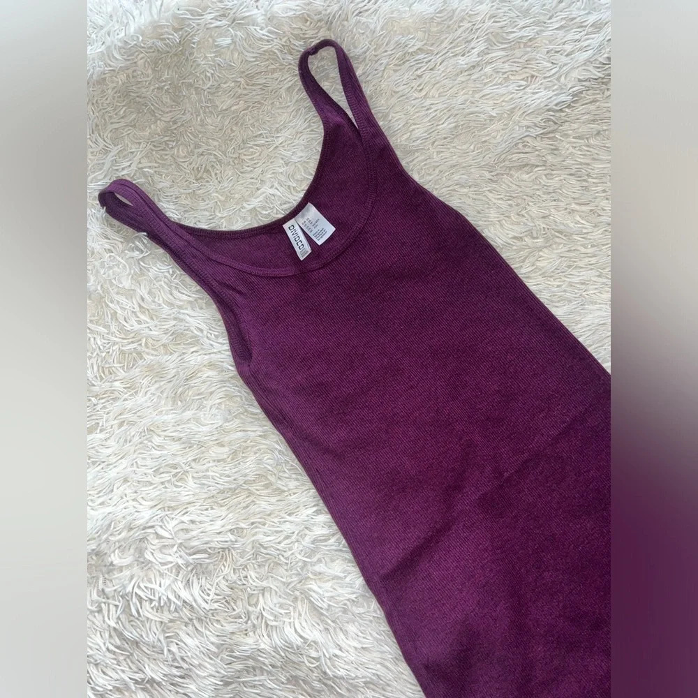 H&M Ribbed Burgundy Dress​ - Picture 3 of 3